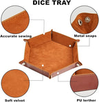 Magic The Gathering Counter Dice Set 48 Pcs D6 MTG Dice Life Counters Tokens Dice for Magic Card Game Accessories with 6 Pcs Drawstring Bags and Dice Tray (Color)