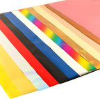 Briartw 20x29cm Hot Foil Paper 50 Sheets Pack Toner Reactive Foil Hot Stamping Foil Paper by Laser Printer and Laminator for Scrapbooking Craft Cardmaking DIY Album (Pale Gold, 50 Sheets)