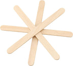 2000 Pieces Wood Craft Sticks, 4.5 Inch, Natural Color, Ice Cream Wooden Sticks for DIY Crafts and Art Projects