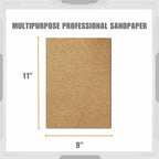 Multipurpose Sanding Sheets Assorted Grits: (25) 80, (25) 12, and (25) 220. 75PK..