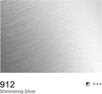 AUREUO Shimmering Silver Acrylic Paint, 4 Fl Oz / 120ml Single Tube, Rich Pigment Art Craft Paints for Canvas, Rocks, Wood, Ceramic, Fabric - Art Supplies for Beginners, Professionals, Artists