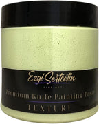 Premium Palette Knife Painting Paste|Texture Paste|Authentic Bright Colors|Ready to Use|Easy to Apply| 6oz (Fresh Mint)