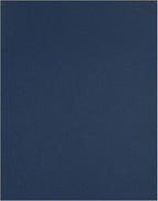 PA Paper Accents Stash Builder Cardstock 8.5" x 11" Empress Blue, 65lb Colored cardstock Paper for Card Making, Scrapbooking, Printing, Quilling and Crafts, 25 Piece Pack