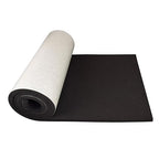 XCEL Marine Foam Roll with Self Adhesive – Black, 72" x 17" x 1/4" Closed Cell Foam Rubber Water Resistant Padding Sheet Home, Marine, Garage, Auto Insulation & Cosplay (Black, 72" x 17" x 1/4")