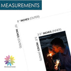 Mat Board Center, Pack of 10, 8x10 for 4x6 White Photo Picture Mats - Acid Free, 4-ply Thickness, White Core - for Pictures, Photos, Framing
