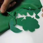 Guangyintong Heat Transfer Vinyl Green HTV Rolls, 12" x 10ft Iron on Vinyl for T-Shirts, Matte Surface HTV for All Cutter Machine, Easy to Cut & Weed for DIY Design