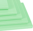 ZOENHOU 20 PCS 4 x 6 Inch Rubber Stamp Carving Blocks, Linoleum Blocks for Printmaking, Stamp Making, Green