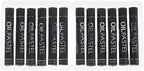 PATIKIL Black Oil Pastels, 12Pcs Soft Oil Crayons Creamy Pastels Stick Art Supplies for Art Painting Drawing Blending Graffiti for Artists Beginners