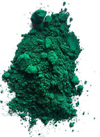 GOODTAKE Iron Oxide Powder, Green Concrete Color Pigment, Color Dye for Cement, Concrete, Clay, Pastel, Mortar, Grout, Mix DIY, Epoxy Resin (12 oz)