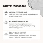 Earth Wave All Natural Tallow Hair Clay - Premium Hair Styling Clay - Organic Ingredients - Zero Toxins - American Made - Perfect for everyday use - Medium Hold & Natural Finish – 2.5 oz