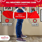 SWOOC Games - Coney Island Toss™ - Arcade Style Cornhole Board Set w/Carrying Case & 15+ Games - Corn Hole Games for Adults - Kids Bean Bag Toss Game - Kids Cornhole Set w/Bags - Outdoor Yard Games