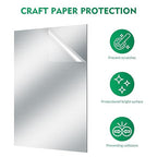 Engraving Blank ABS Double Color Plastic Sheet, 11.8x6.49x0.05 inch Materials Double Color Plastic Sheet for Interior Signs, Badges, DIY Carving Pack of 12 (Color 12)