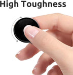 Set of 100 1 Inch Opaque Plastic Learning Counters Mini Poker Chips Game Tokens with Storage Box (1 Inch, Black)
