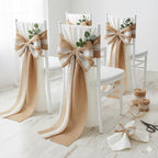 3 Pack - 90 feet Burlap Ribbon 5" x 10 Yards Natural Jute 5 Inch 30ft roll (Natural, 5 Inch X 10 Yards) Total 30 Yards