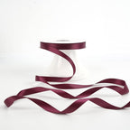 HUIHUANG Wine Red Satin Ribbon 1/2 inch X 50 Yards Continuous, Maroon Double-Faced Satin Ribbon for Gift Wrapping, Bows, DIY Crafts, Flower Bouquet, Wedding, Christmas Decor, Birthday