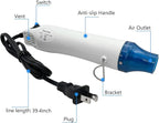 Heat Gun, Mini Hot Air Gun for DIY Crafts Portable Heat Air Gun Tool for Embossing Shrink Wrapping Drying Paint
