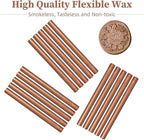 Wax Seal Sticks, Afobby 15 Pieces Glue Gun Sealing Wax Sticks for Wax Seal Stamp, Red Copper Wax Sealing Sticks for Wedding Invitations, Cards, Envelopes