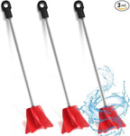 Loosh 3 Pcs 11 Inch Paint Stirrer for Drill, Paint Mixer Attachment, Helix Epoxy Mixer for Concrete Resin Silicone Stirrer Paddle Works with Most Drills