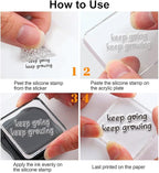 Cute Mouse Garden Planting Flowers Animal Clear Stamps for Scrapbooking DIY Crafting Paper Crafting Card Making Garden Friends Cut Dies Set Happy