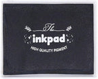 GTLZLZ Large Ink Pad for Rubber Stamps, 5" x 4" Washable Craft Stamp Pad for Kids, Fingerprint Ink Pad for Paper, Scrapbooking, Wood Fabric (Black)