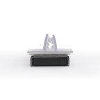Master Magnetics Magnetic Sign Holder Pack - Magnetic Sign Holders for Door Frames, Metal Shelves, Whiteboards - Powerful Magnet - Retail EZ Grip Holder - 3" L x 1" W x 0.75" H - 25-Pack