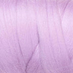 Kondoos Colored Natural Wool roving, 1 lb. Best Wool for Needle Felting, Wet Felting, handcrafts and Spinning. (Lavender, 1 lb)