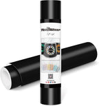 TECKWRAP Permanent Adhesive Vinyl 12" x 10ft, Matte Black