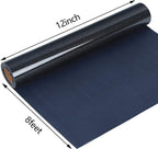 guangyintong Glitter Black Heat Transfer Vinyl HTV Rolls, 12" x 8ft Iron on Vinyl for T Shirts Glitter Black HTV Vinyl for All Cutter Machines Easy to Cut & Weed for Heat Vinyl Design