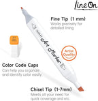 172 Colors Alcohol Based Dual Tip Art Markers, 171+1 Blender Permanent Marker Pens Plus 1 Marker Pad 1 Case Perfect for Kids Adult Artist Coloring Books Drawing Sketching and Card Making