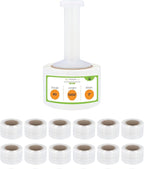PSBM Mini Stretch Wrap with Handle, 18 Pack, 3 Inch x 1000 Feet, 80 Gauge, Clear, Small Plastic Cling Film for Pallets Moving Storing