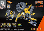HOGOKIDS Robot Building Toys for Kids - 5 in 1 Remote & APP Controlled Building Set | RC Wall/Engineer Robot/Mech Dinosaur STEM Toys for Boys Girls Age 6 7 8 9 10 11 12+ Year Old (520 Pcs)