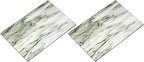 MECCANIXITY 2 Pcs Stained Glass Sheet Mosaic Tile 7.9 Inch x 5.9 Inch Dark Gray Stained Glass Sheets for Crafts DIY Art Project