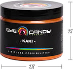 Eye Candy Pigments Premium Orange Mica Powder - Kaki (50gr) - for Epoxy, Resin, Soap, Paint, Woodworking, Acrylic Pouring, Bath Bombs, Fishing Lures - DIY Arts and Crafts Additive