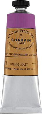 Charvin Extra Fine Oil Paint, Intense Violet 60 ml - Triple-Milled, Rich Texture, Poppy Oil-Based, Light-Fast, Handmade, Archival Quality