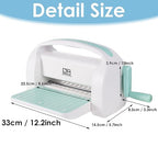 Manual Die Cutting Machine,9" Openning, Scrapbooking Machine Starter kit