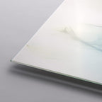 Empire Art Direct Frameless Free Floating Tempered Glass Panel Graphic Wall Art Ready to Hang, 24" x 24", Unfocused Beauty 3