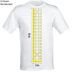 Acrylic Ruler 7 Piece Set, Non Slip Rings 50 Pieces, Quilting Rulers, Size (6"x24"), (2"x24"), (3"x18"), (3"x8"), (1.5"x12"), (1"x12"), (1"x6") (Yellow-7 Piece Set)