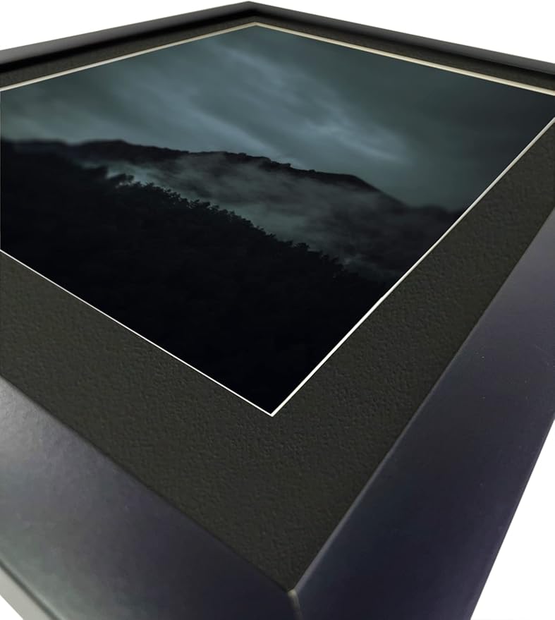 Craig Frames B572 Pre-cut Mat Board for 8.5x14 Print, 12x18, Pebble Black