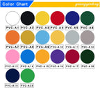 Guangyintong Heat Transfer Vinyl - 12" x 10ft Iron On Vinyl for T-Shirts, Matte Surface HTV for All Cutter Machines Easy to Cut & Weed for DIY Designs