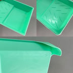 4 Inch Paint Tray, 28 Pack Plastic Paint Roller Tray, Heavy Duty Disposable Paint Pan, Sturdy Home Painting Supplies & Tools for Paint Rollers & Roller Brushes
