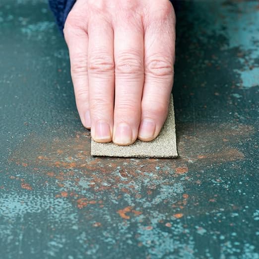 Fandeli | Multi-Purpose Sandpaper | 100 Grit | 75 Sheets of 9'' x 11'' | Ideal for Sanding Metal, Untreated Wood and Painted Surfaces | Sandpaper Sheets.