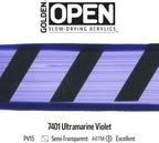 OPEN Slow-Drying Acrylics by GOLDEN, Ultramarine Violet, 5 fl oz. tube, Professional Acrylic Paint, Semi-Transparent