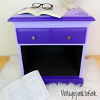 Dixie Belle Paint Company Chalk Finish Furniture Paint - Amethyst (32oz) - Matte Deep Purple Chic Chalk Mineral DIY Furniture Paint