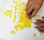 Guangyintong Heat Transfer Vinyl Yellow HTV Rolls, 12" x 12ft Iron on Vinyl for T-Shirts, Matte Surface HTV for All Cutter Machine Easy to Cut & Weed for Heat Vinyl DIY Design