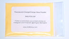 Glow in The Dark Pigment Powder - Neutral and Fluorescent Color for Art Painting, Fine Art, Nail Art Paint, and DIY Crafts - Long Lasting 10+ Color Options - Fluorescent Orange - (8 Ounce)