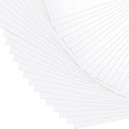 JAPCHET 50 Pcs 12 x 12 Inches PET Blank Stencil Sheets, 10 mil Acetate Sheets, Large Mylar Paper Sheets Template Material, Make Your Own Stencil for Vinyl Cutting Laser Cutting