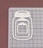 Metal Cutting Dies DIY Embossing Stencil Template Scrapbooking Card Making Mold Photo Album Arts Crafts Tools (Wishing bottle-8x5cm)
