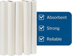 McKesson Medical Exam Table Paper [12 Rolls] – Bed Table Sheet Cover for Diaper Changing, Waxing, Nursing, Chiropractor, Patternmaking, Tracing - Premium Smooth Paper Roll - White, 18 in x 225 ft