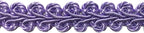 BEL AVENIR Braid Trim 1/2 inch 13.6 Yards French Gimp Basic Sewing Polyester DIY Crafts Costume Home Decorative (Purple)