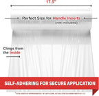 Stretch Wrap Industrial Strength 4 Pack 17.5" 1100 SqFt 80 Gauge Extra Thick (20 Micron) Shrink Wrap Roll for Moving Supplies, Furniture, Pallets, Plastic Wrap for Packing, Heavy Duty Stretch Film